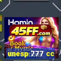 unesp 777 cc
